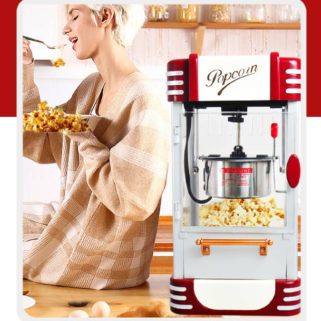 Vintage Style Popcorn Popers Corn Popping Machine